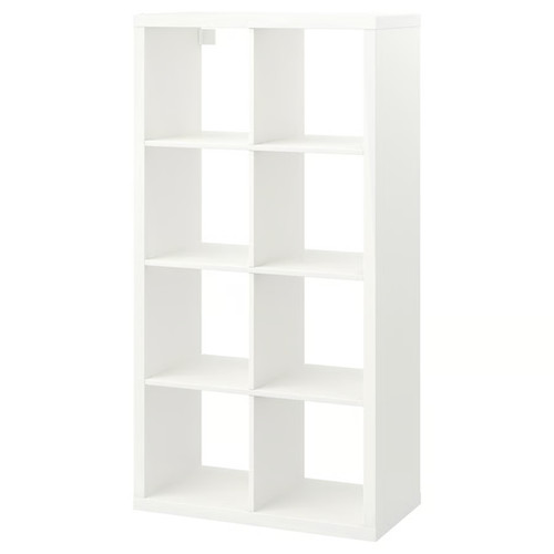 Ikea kallax white shelving - ikea,