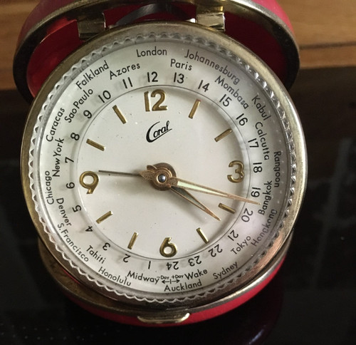 Vintage retro world time - vintage/retro,
