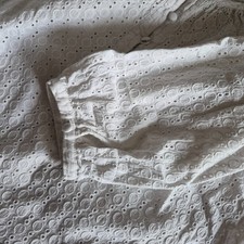 Calvin Klein broderie blouse