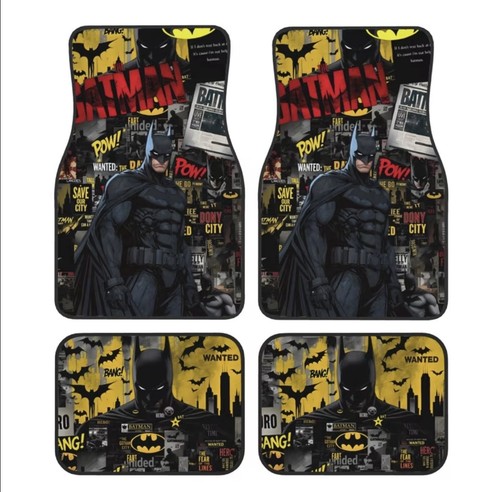 4pcs set comic car floor - set,