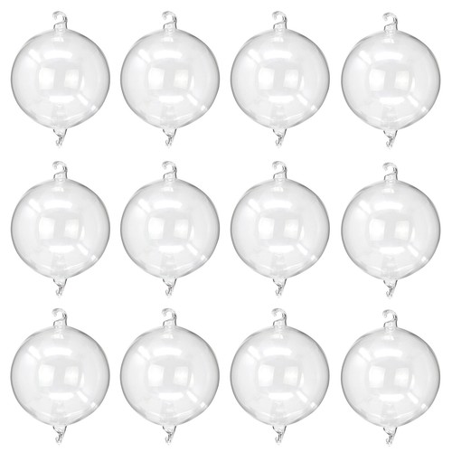 Hanging clear glass ball - glass,