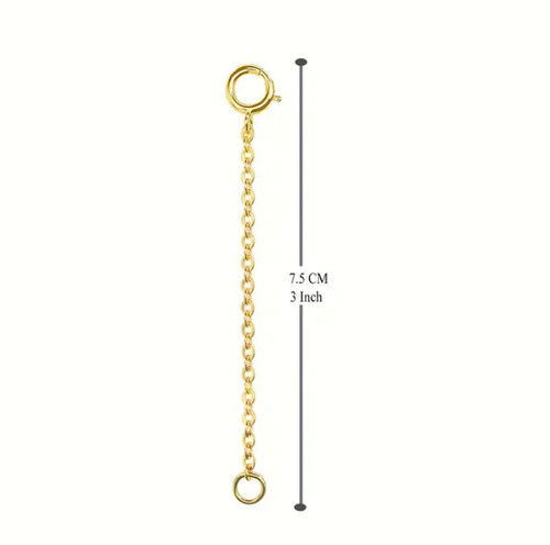 Necklance extender golden - extender,