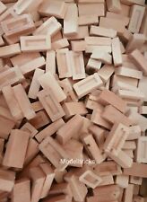 1000 1:12th Scale Reclaimed Style Doll House War Gaming Railway Diorama Bricks 