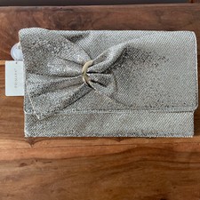 Envelope Clutch Bag Gold Colour Primark 30x20cm