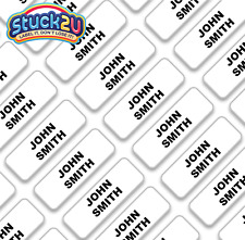 120 Stick on Clothing Name Labels Clothes School Uniform Care Home Kids Children