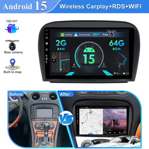 64gb car stereo android - 2g+64gb, 15