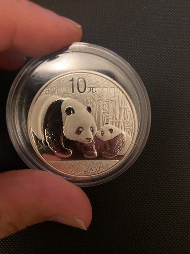 2011 chinese panda - , silver