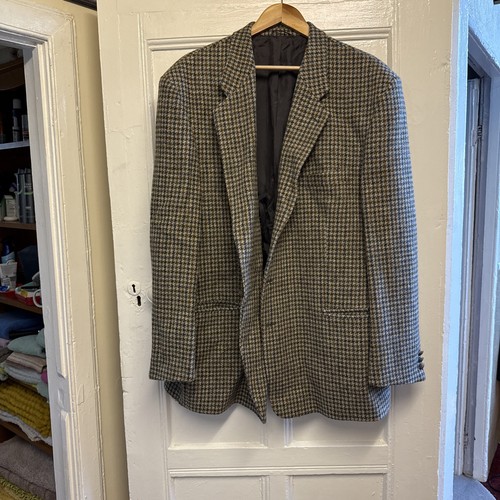 Harris men tweed wool blazer - men's,
