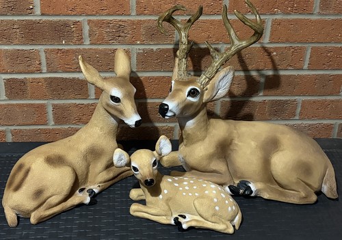 Decorative garden statues deer - decorative,