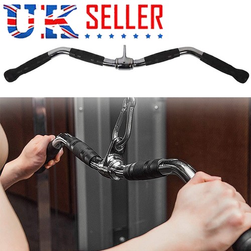 Revolving curl pull down - curl, bar