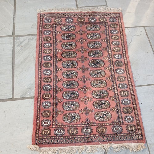 Vintage hand knotted bokhara - hand,