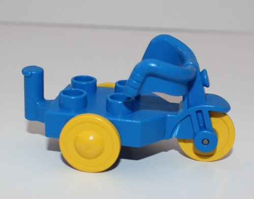 Duplo blue tricycle - tricycle,, scooter