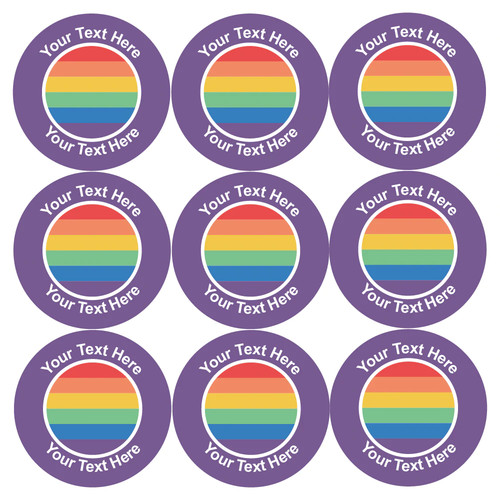 144 personalised pride flag - 144,