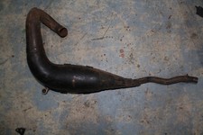 1980 SUZUKI RM125 EXPANSION CHAMBER EXHAUST DOWNPIPE ASSY MX TWIN ERK