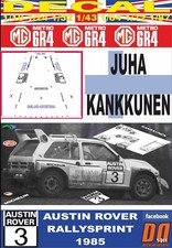 DECAL MG METRO 6R4 JUHA