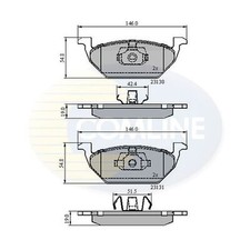 Brake Pads Set For Skoda