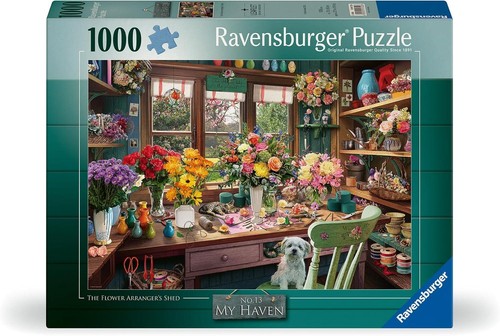 Flower arrangers shed puzzle - arrangers,