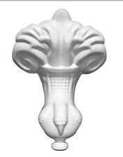 Set of 4 Gloss White Ball & Claw Feet for Roll Top Baths F0045 New Tatty Box