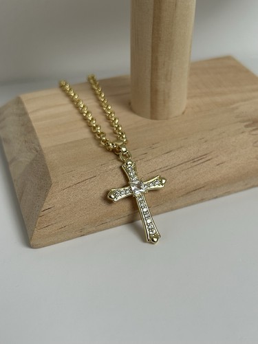 Cross necklace 45cm - |,