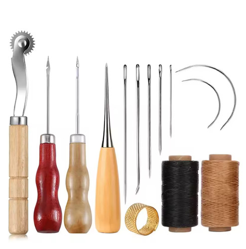 Leather craft sewing kit - craft, waxed