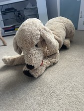 LARGE IKEA GOSIG GOLDEN Soft Toy Dog - Golden Retriever - Cuddly Big Dog 70cm 