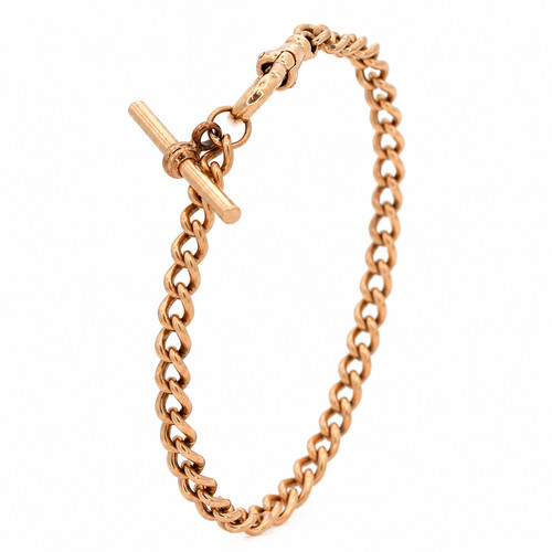 Gold bracelet 9ct rose - gold,