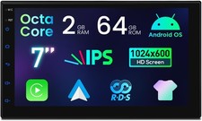 XTRONS Double Din 7" IPS Touch