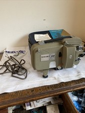 Vintage Sekonic 80p 8mm Film Projector With Case Instructions & Spare Belt 