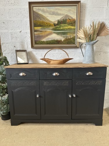 Painted black vintage - black,