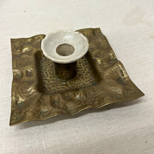 Arts crafts hammered brass - arts,