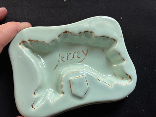 1950s vintage pin dish coin - pin,