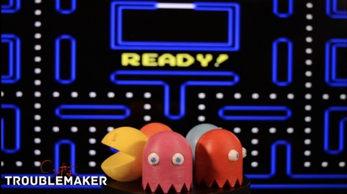 Pac man ghosts display - ghosts,