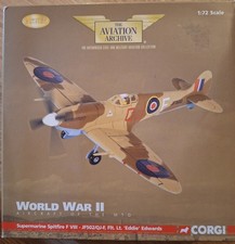 Corgi Aviation AA31924 SPITFIRE F VIII Flt Lt Eddie Edwards 1:72 Diecast Mint