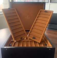 GENUINE EXTREMELY RARE HUBLOT GENEVE WATCH STRAP HOLDER HOLDS 72 STRAPS 296