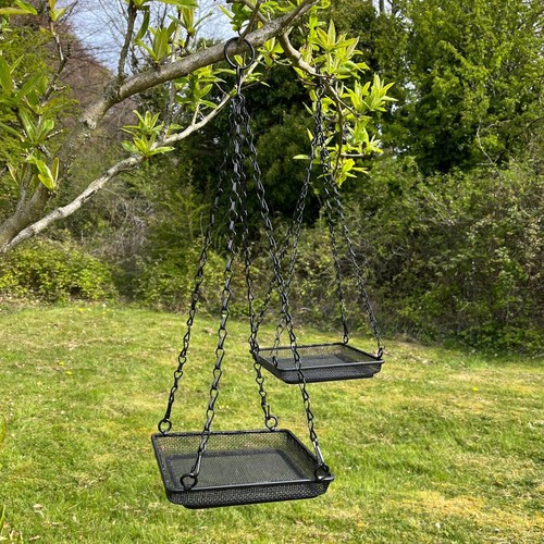 Hanging metal bird - metal,