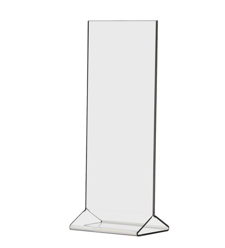 Sign holder top load - 4"w,