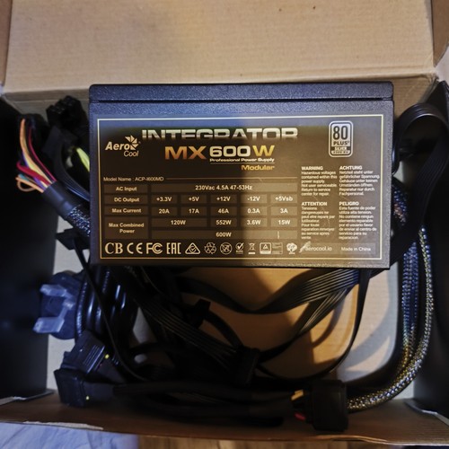 Aerocool mx600 600w - mx600,