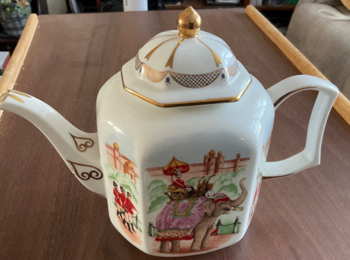 Indian temple teapot the - ,