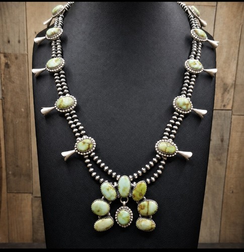 Turquoise squash blossom - turquoise,