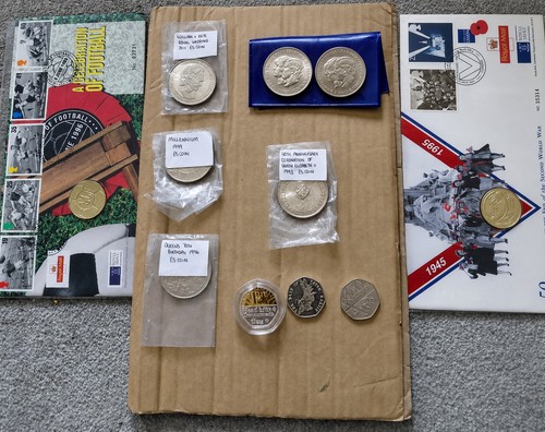 Coin collection and others - and,