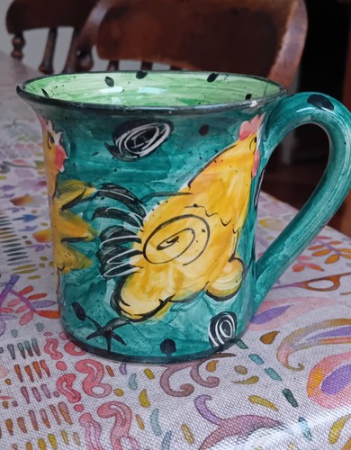 Mary rose young chicken mug - young,