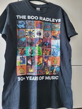 Boo Radleys Band Tshirt, Black, 30 + Years of Music, Official Merch