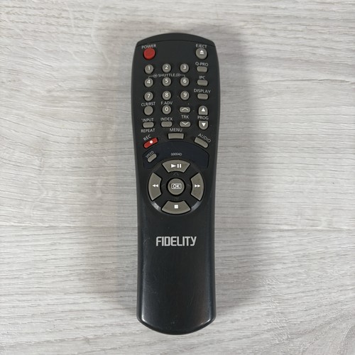 Fidelity remote control model - fidelity,