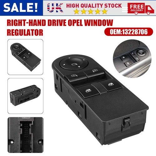 Electric window control - window, switch