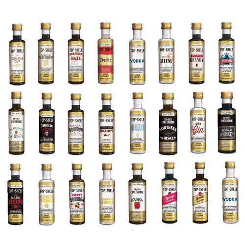 Still spirits top - still, shelf