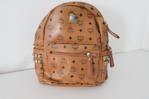 Mcm stark side stud backpack - mcm,
