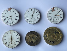 6 x Antique Pocket Watch