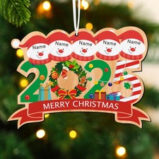 Personalised christmas bauble - christmas,