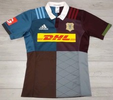 Harlequins Rugby 150th Anniversary Home Shirt 2016/2017 Adidas Medium Jersey Top