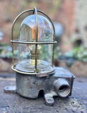 Vintage industrial steel and